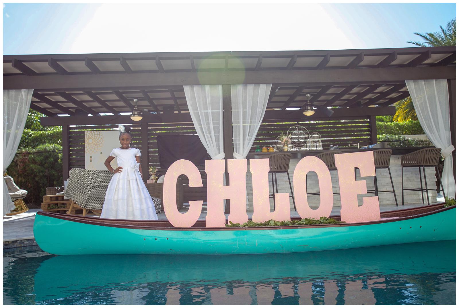 Chlorissa Boho Chic Communion Cake
