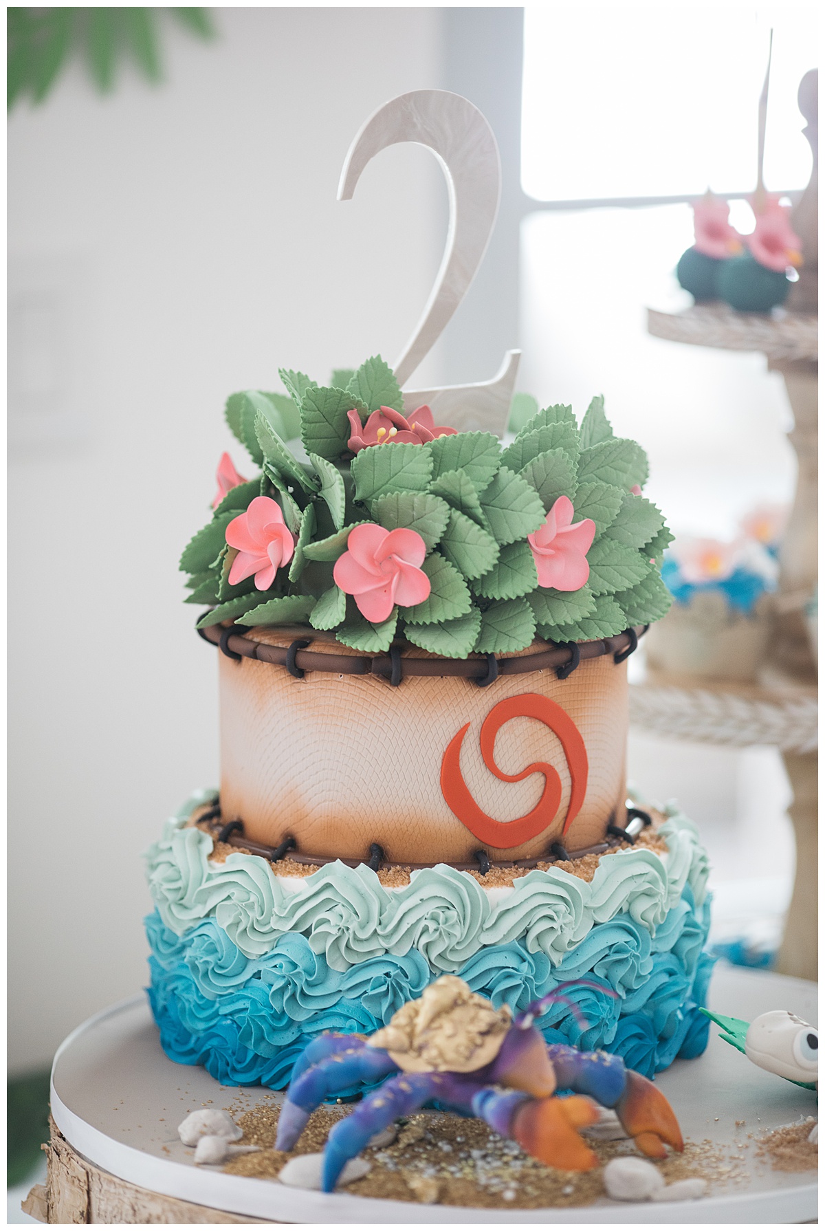 Miami Cakes Ellie S Moana Birthday Cake Elegant Temptations Bakery