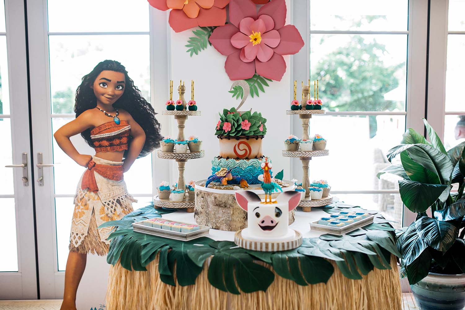 Miami Cakes Ellies Moana Birthday Cake And Desserts Elegant Temptations Bakery