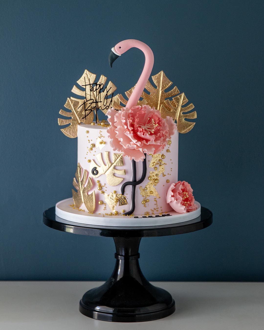 Flamingo cake